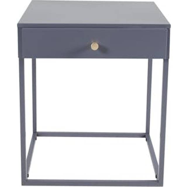 Billede af Venture Home Bakal Light Grey Sengebord 41x43cm