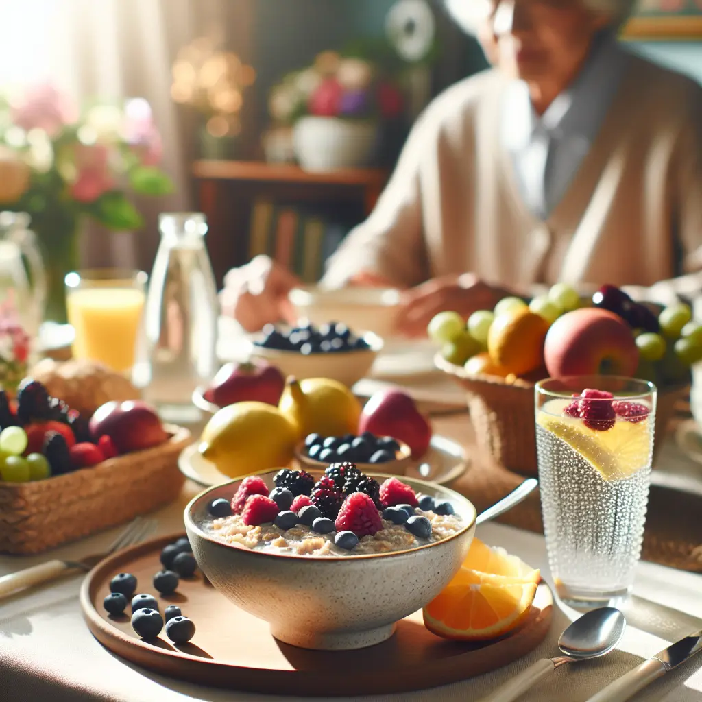 Kost til type 2-diabetes: dagsmenu for seniorer